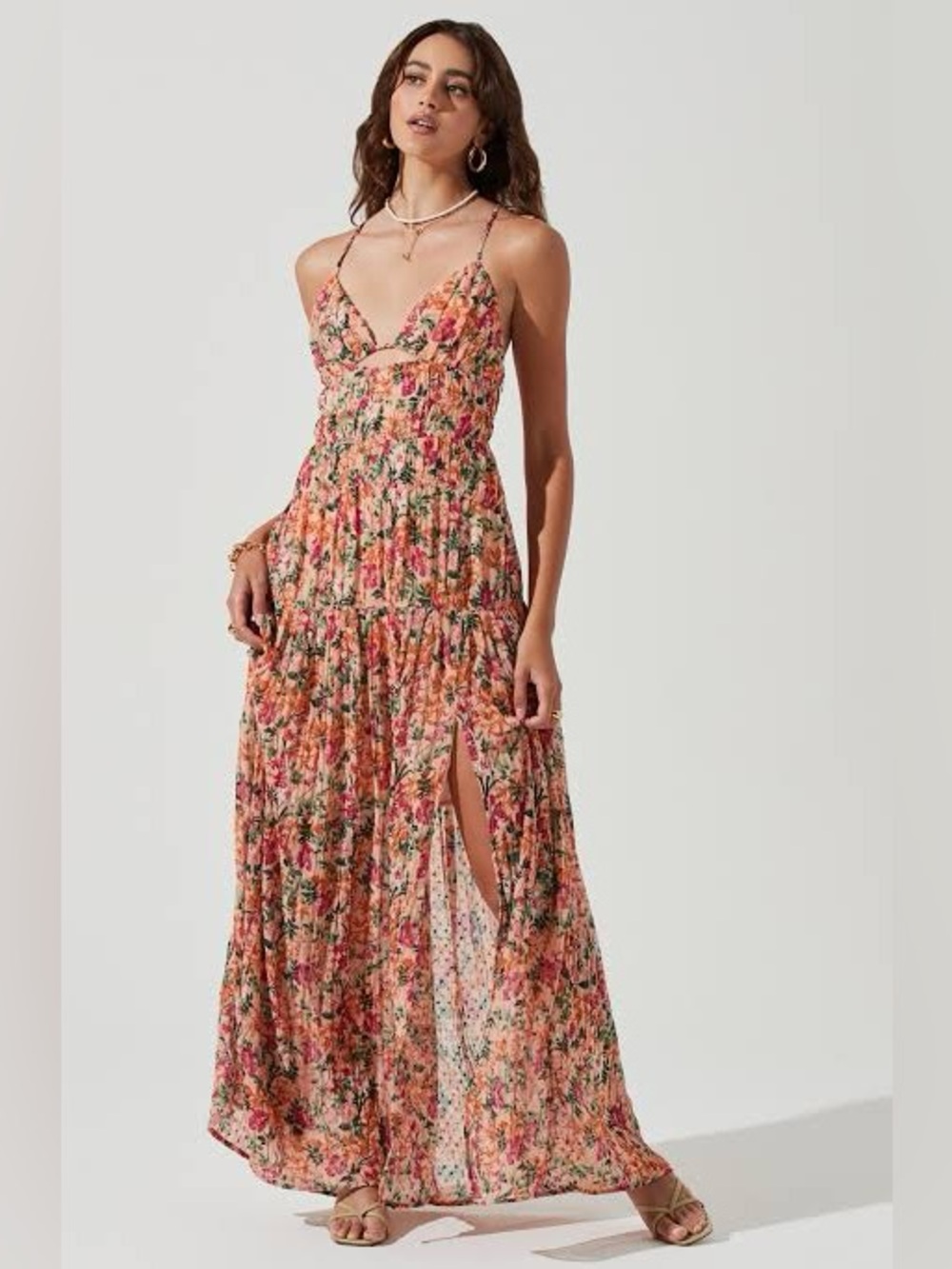 ASTR the Label Tropics maxi dress EUC medium